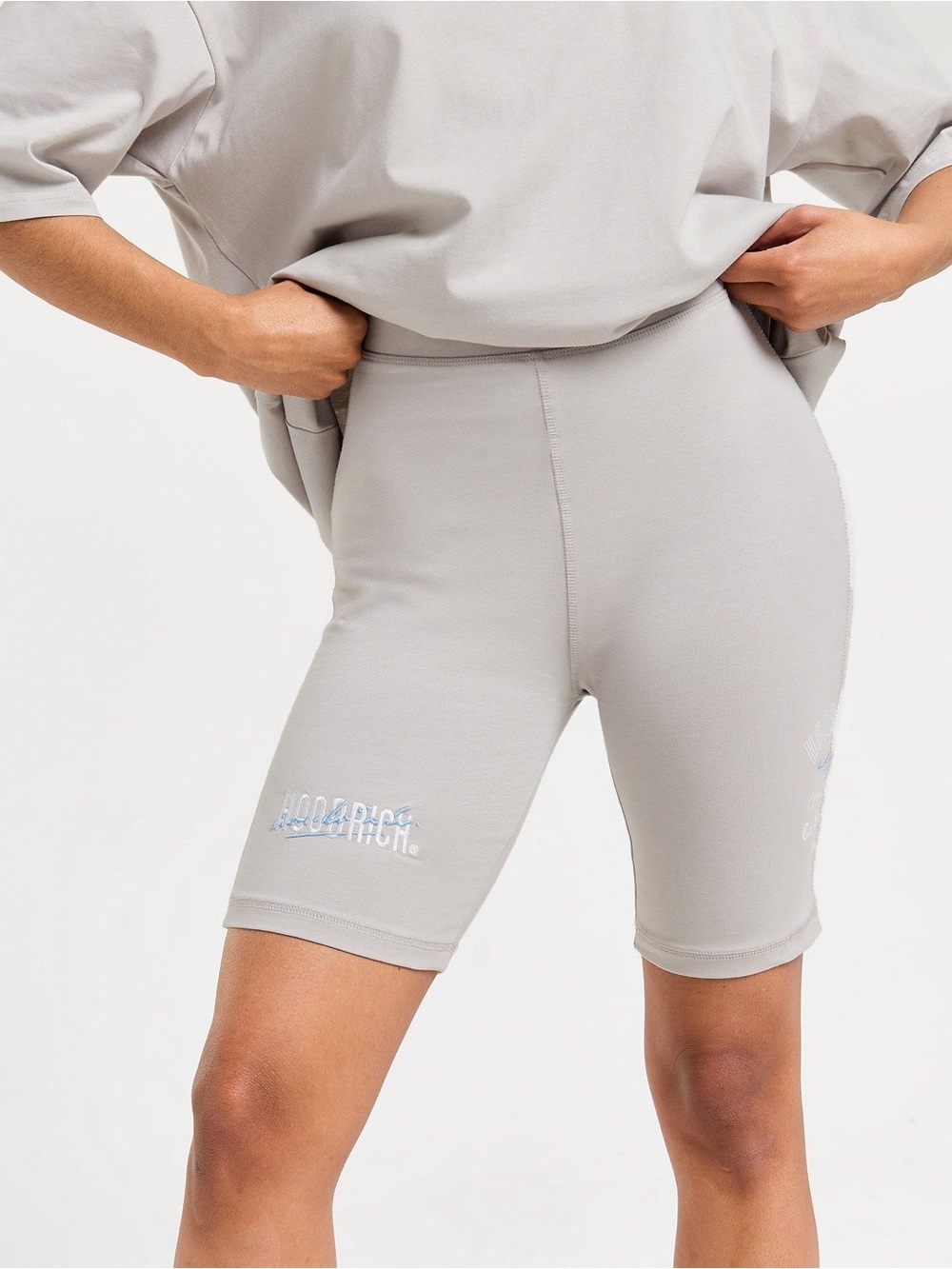 Hoodrich Fusion biker shorts grey